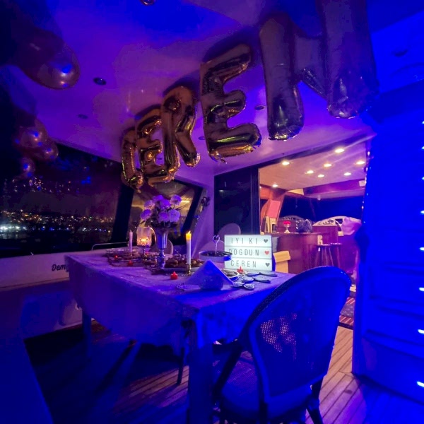 Doğum Gününde Yat Kiralama